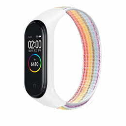Ремешок BeCover Nylon Style для Xiaomi Mi Smart Band 7 Rainbow (707668)