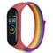 Фото - Ремінець BeCover Nylon Style для Xiaomi Mi Smart Band 7 Red-Rainbow (707669) | click.ua