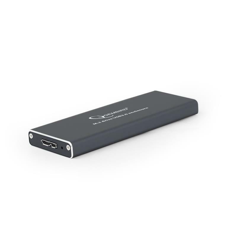 Внешний карман Gembird SSD M.2, USB 3.0, алюминий, Black (EE2280-U3C-01)