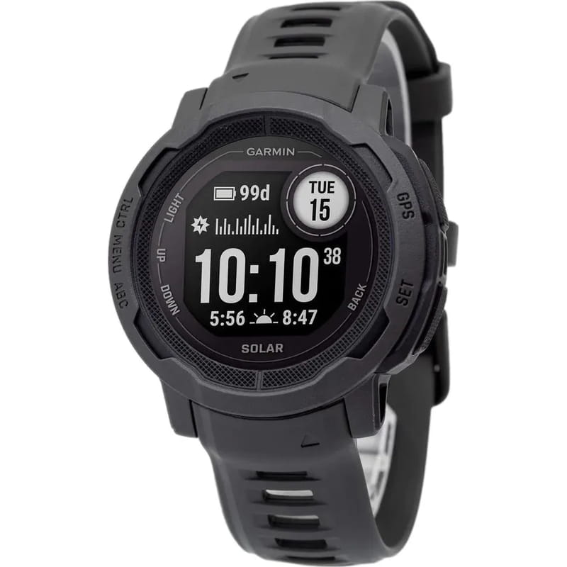 Смарт-часы Garmin Instinct 2 Solar Graphite Gray (010-02627-00)