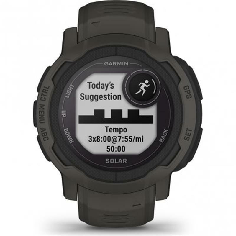 Смарт-часы Garmin Instinct 2 Solar Graphite Gray (010-02627-00)