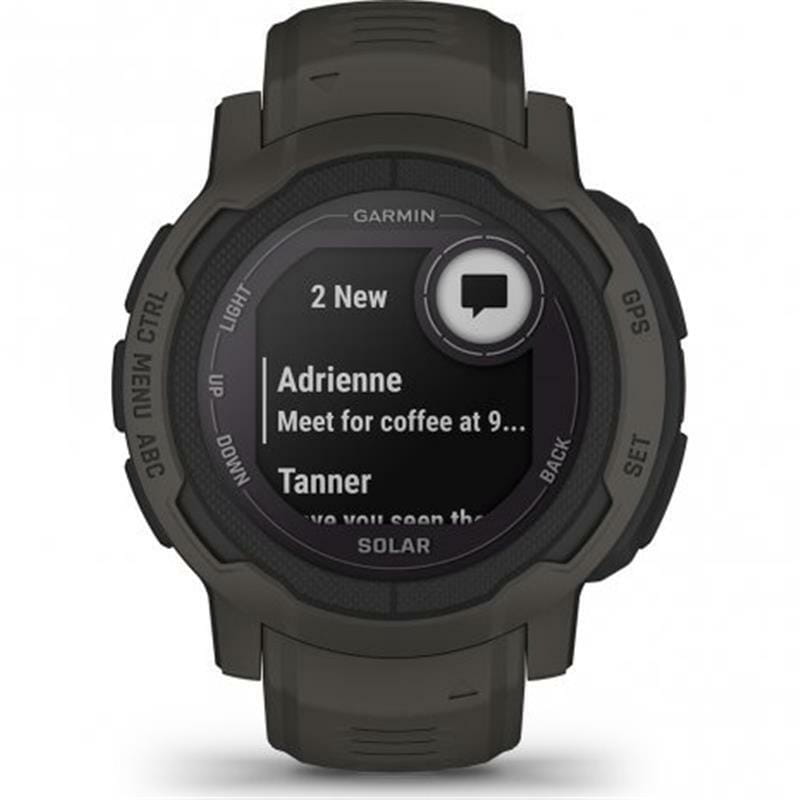 Смарт-часы Garmin Instinct 2 Solar Graphite Gray (010-02627-00)