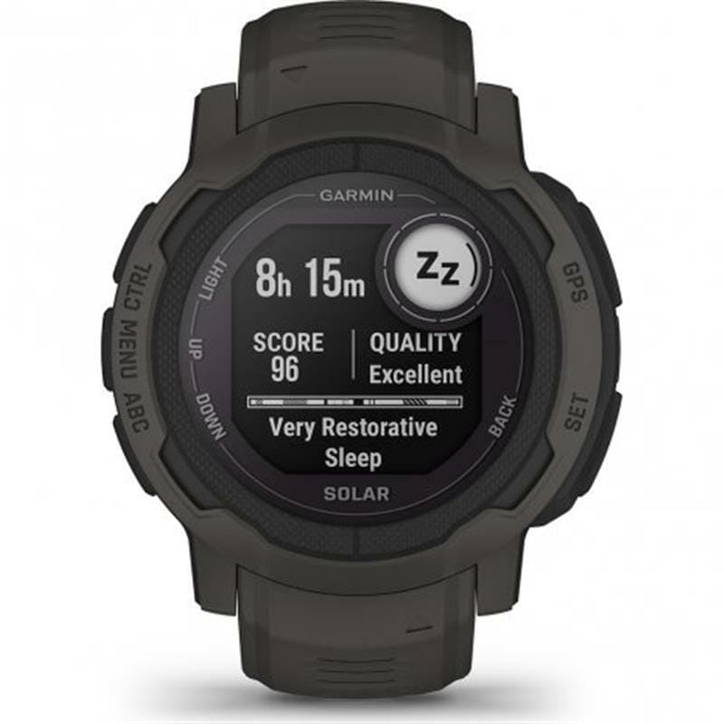 Смарт-часы Garmin Instinct 2 Solar Graphite Gray (010-02627-00)