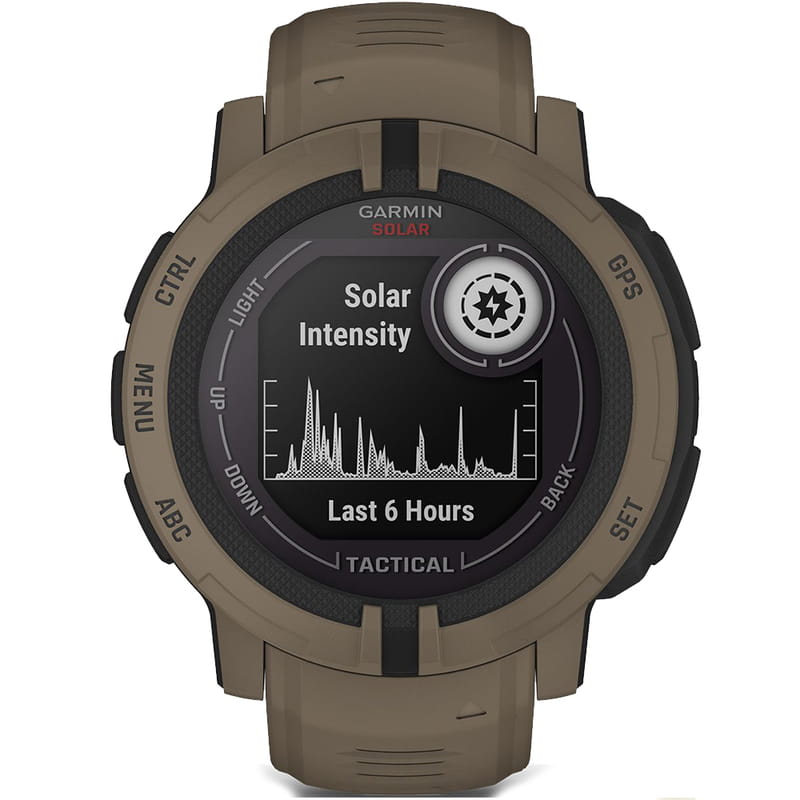 Смарт-годинник Garmin Instinct 2 Solar Tactical Coyote Tan (010-02627-04)