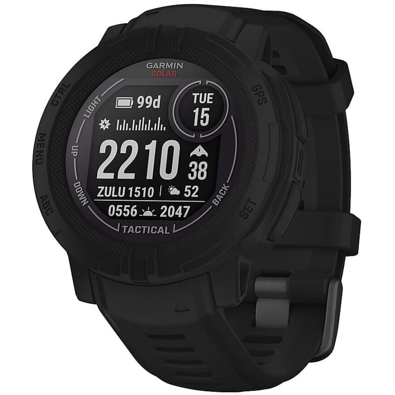 Смарт-годинник Garmin Instinct 2 Solar Tactical Black (010-02627-03)