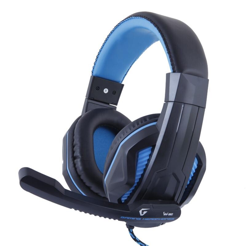 Гарнітура Gemix W-360 Black/Blue