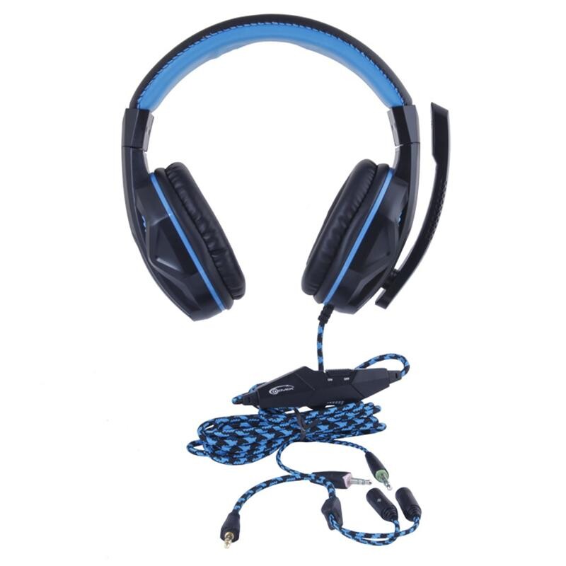 Гарнітура Gemix W-360 Black/Blue
