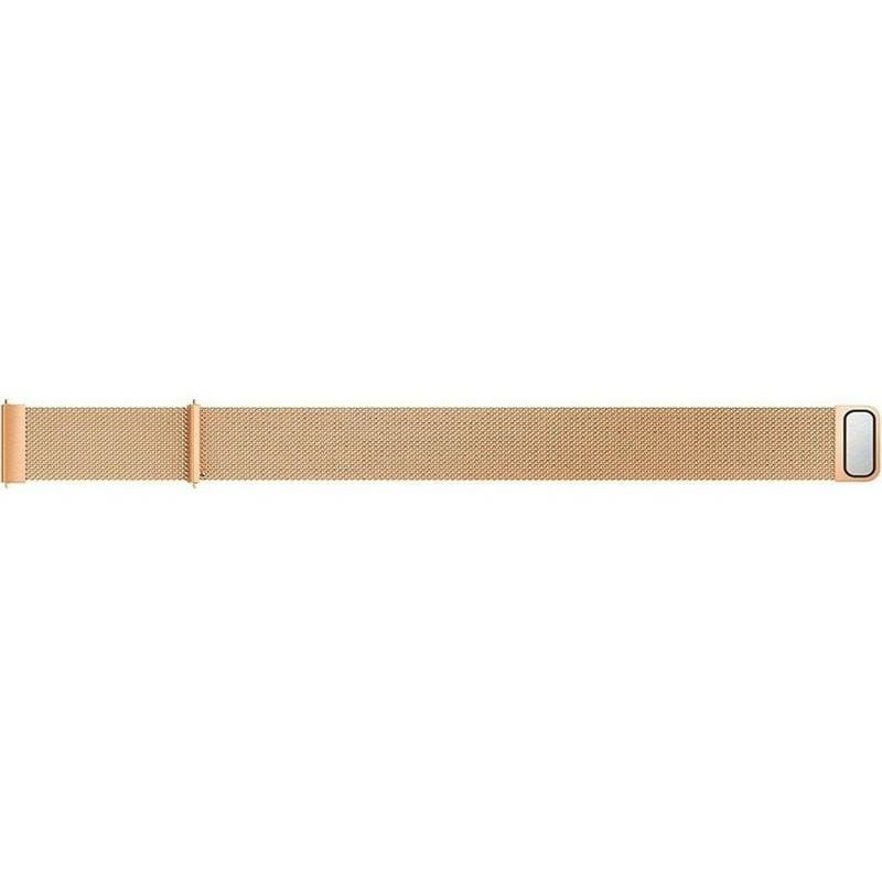 Ремінець BeCover Milanese Style для Xiaomi Amazfit Bip (22mm) Lite/Bip S Lite/GTR 42mm/GTS/TicWatch S2/TicWatch E/GTS 3/GTS 2 mini Rose Gold (707740)