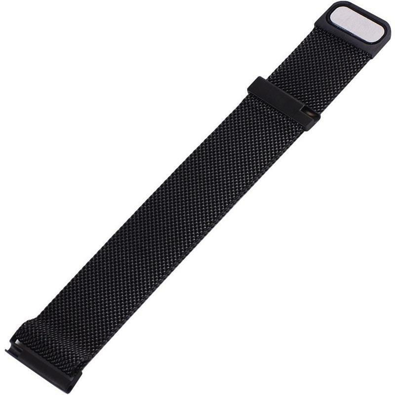 Ремешок BeCover Milanese Style для Xiaomi Amazfit Bip (20mm) Lite/Bip S Lite/GTR 42mm/GTS/TicWatch S2/TicWatch E/GTS 3/GTS 2 mini Black (707679)