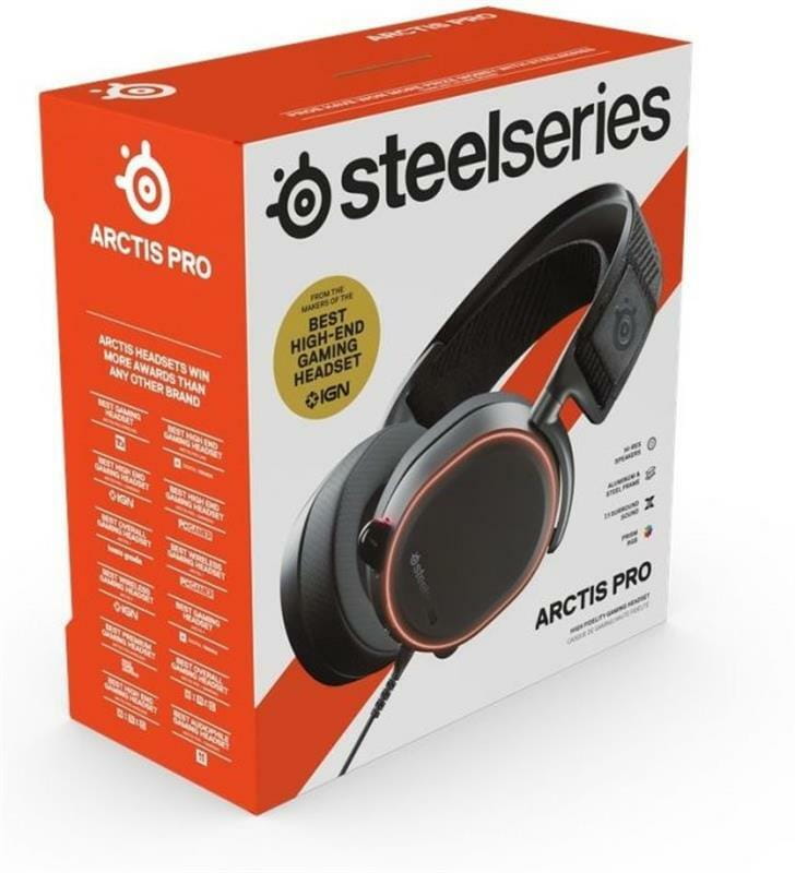Гарнітура SteelSeries Arctis Pro Black (61486)