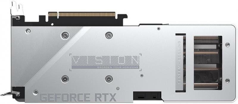 Відеокарта GF RTX 3060 Ti 8GB GDDR6 Vision OC Gigabyte (GV-N306TVISION OC-8GD 2.0) (LHR)