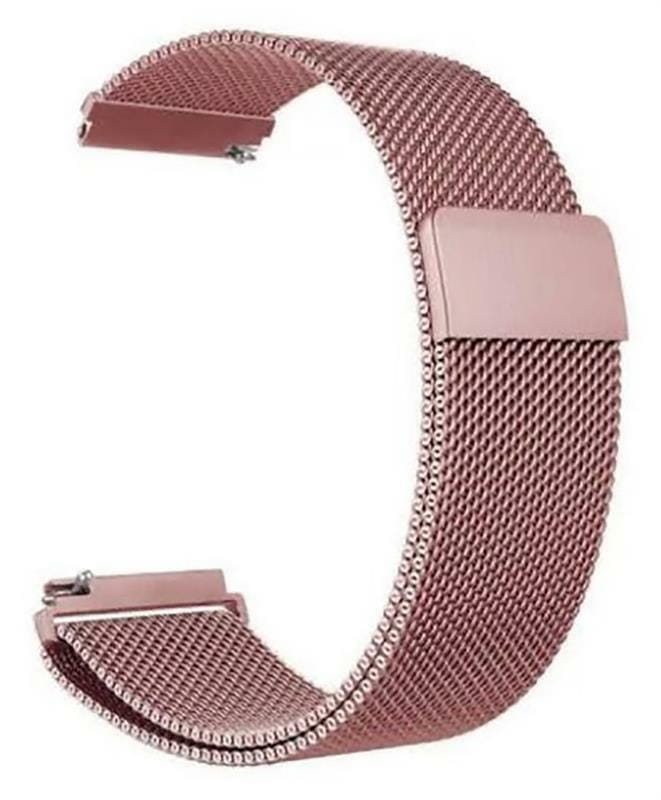 Ремешок BeCover Milanese Style для Amazfit Stratos (22mm)/Stratos 2/2S/3/Amazfit GTR 2/Amazfit GTR 47mm/Amazfit GTR Lite 47mm/Amazfit Nexo/Amazfit Pace/Amazfit GTR 3 Pro Red Wine (707733)