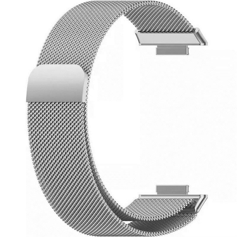 Ремешок BeCover Milanese Style для Amazfit Stratos (22mm)/Stratos 2/2S/3/Amazfit GTR 2/Amazfit GTR 47mm/Amazfit GTR Lite 47mm/Amazfit Nexo/Amazfit Pace/Amazfit GTR 3 Pro Silver (707731)