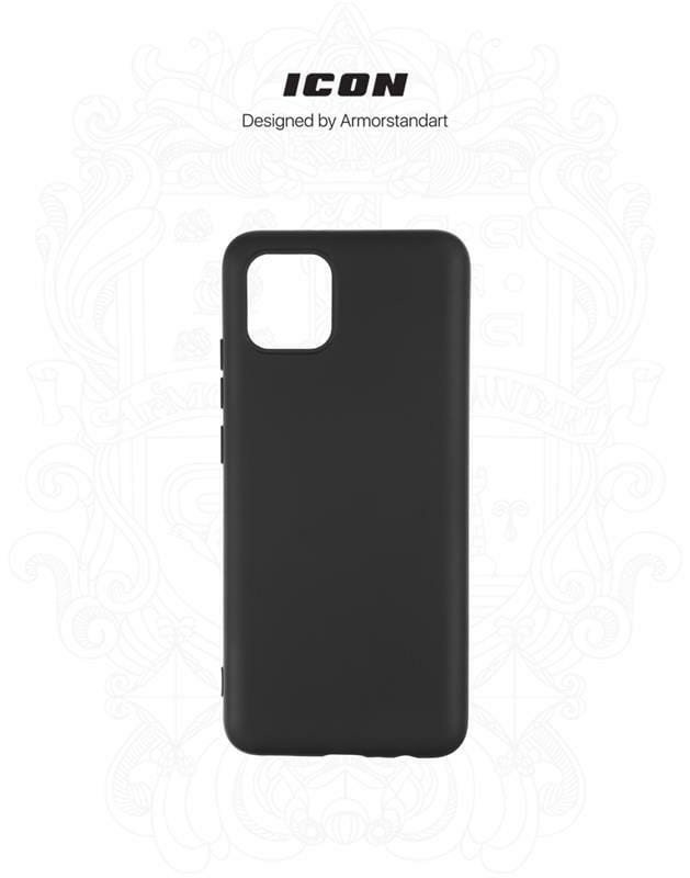 Чехол-накладка Armorstandart Icon для Samsung Galaxy A03 SM-A035 Black (ARM60875)
