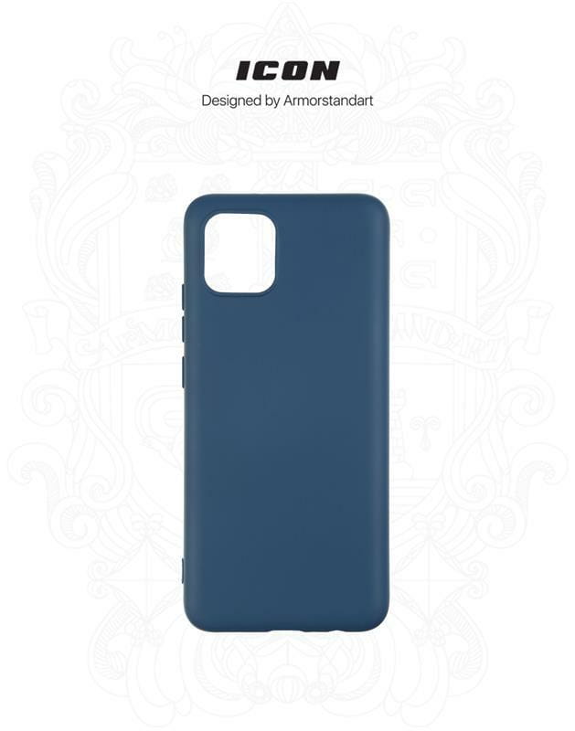 Чехол-накладка Armorstandart Icon для Samsung Galaxy A03 SM-A035 Dark Blue (ARM60876)