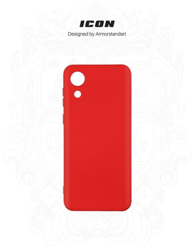 Чехол-накладка Armorstandart Icon для Samsung Galaxy A03 Core SM-A032 Red (ARM60881)