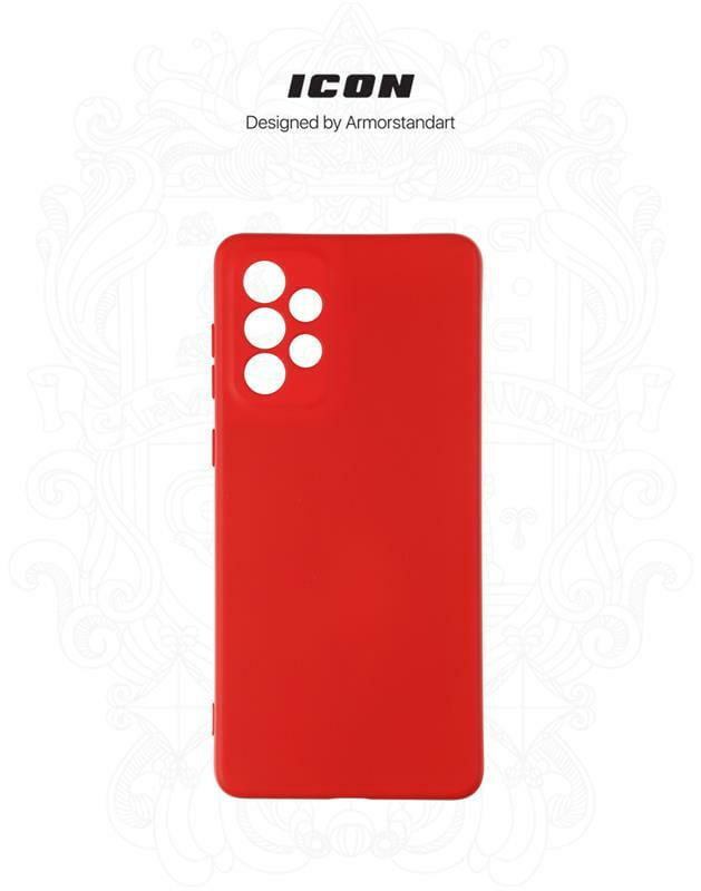 Чехол-накладка Armorstandart Icon для Samsung Galaxy A73 SM-A736 Red (ARM61663)