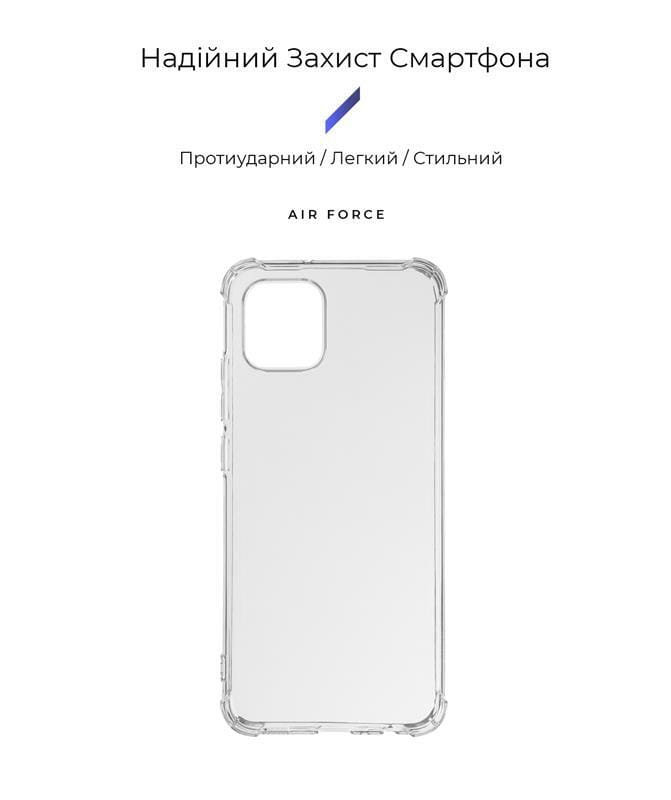 Чехол-накладка Armorstandart Air Force для Samsung Galaxy A03 SM-A035 Camera cover Transparent (ARM62094)