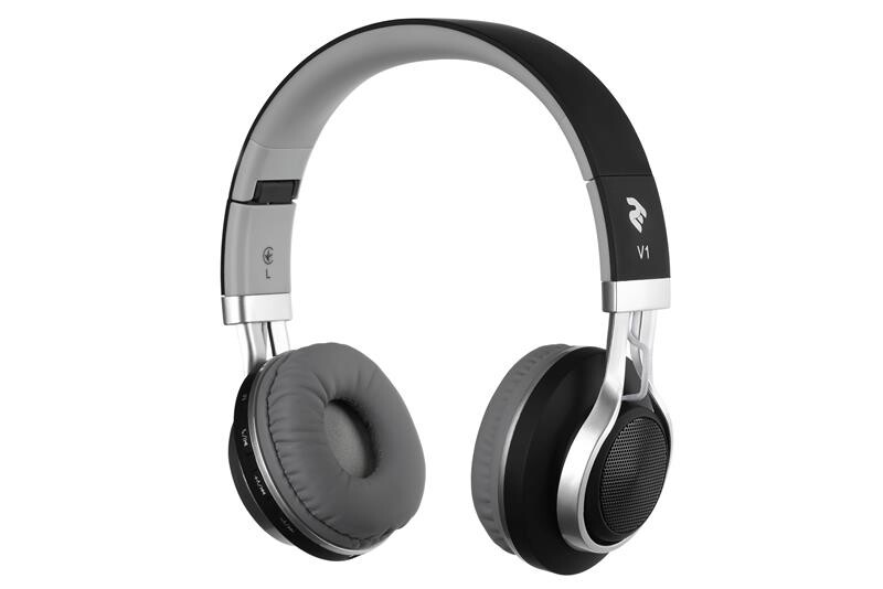 Bluetooth-гарнітура 2E V1 ComboWay ExtraBass Black (2E-OEV1WBK)