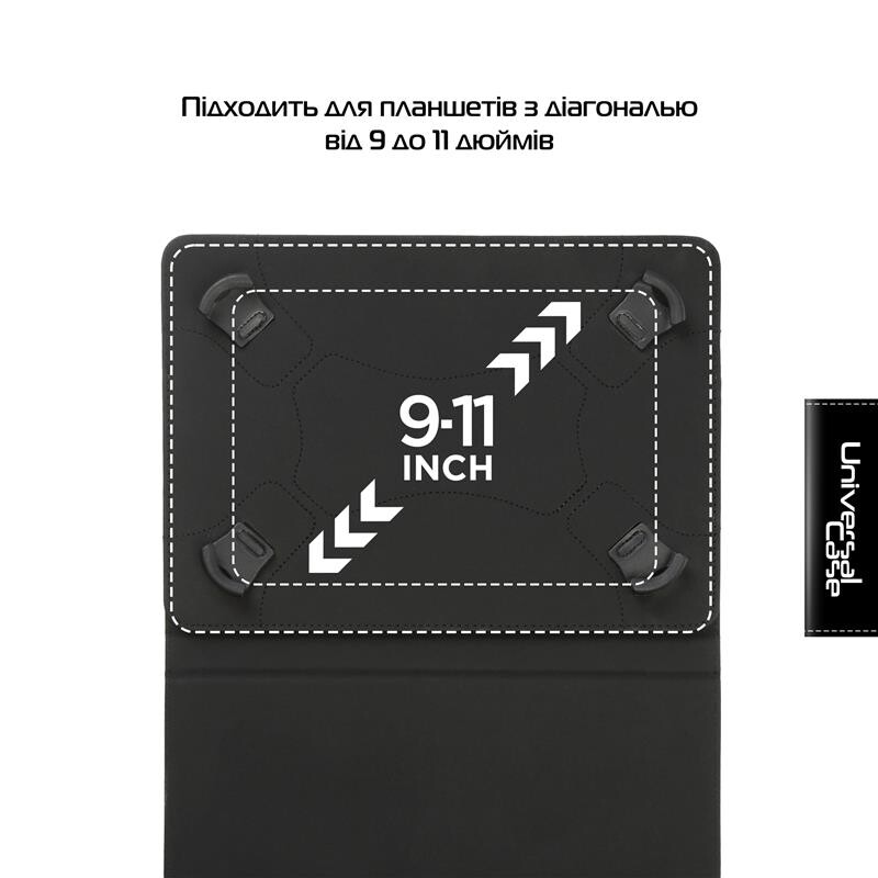 Чохол-книжка Armorstandart Silicone Hooks 10 Black (ARM59078)