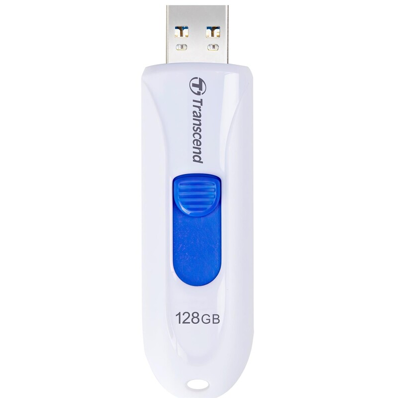 Флеш-накопитель USB3.0 128GB Transcend JetFlash 790 White (TS128GJF790W)