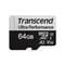 Фото - Карта пам`ятi MicroSDXC 64GB UHS-I/U3 Class 10 Transcend 340S R160/W125MB/s + SD-адаптер (TS64GUSD340S) | click.ua