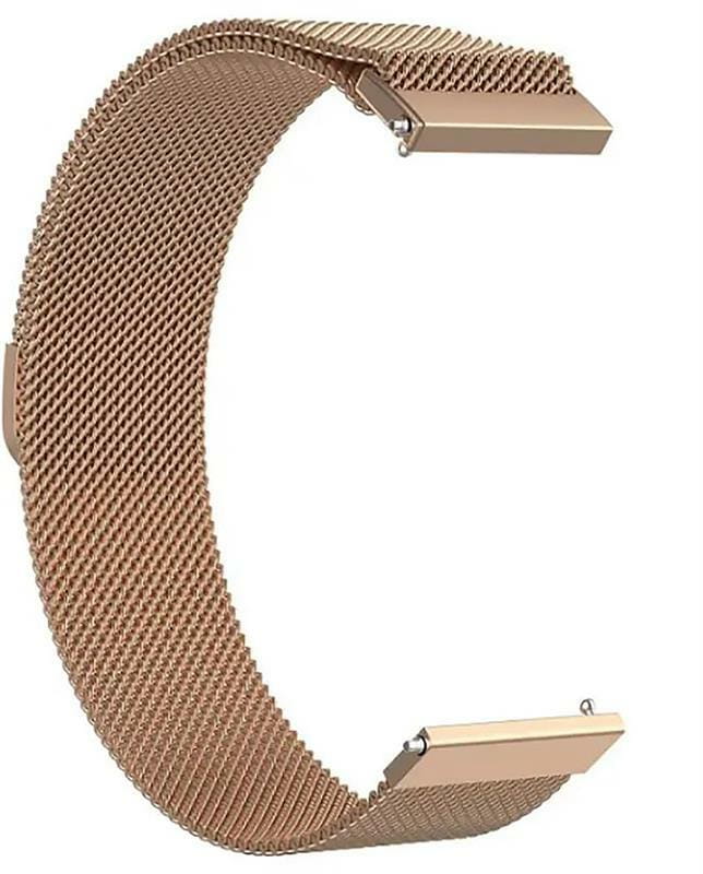 Ремешок BeCover Milanese Style для Amazfit Stratos (22mm)/Stratos 2/2S/3/Amazfit GTR 2/Amazfit GTR 47mm/Amazfit GTR Lite 47mm/Amazfit Nexo/Amazfit Pace/Amazfit GTR 3 Pro Brown (707728)