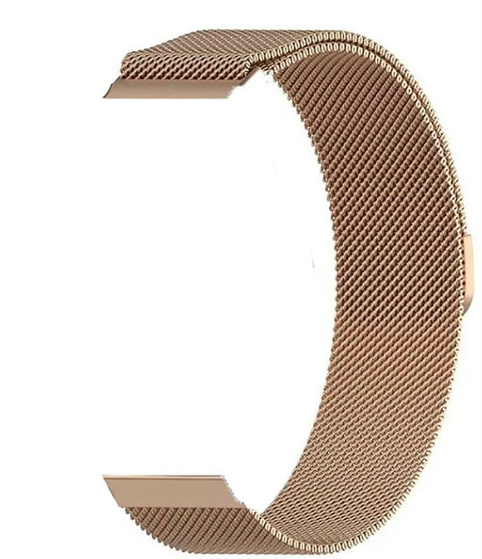 Ремешок BeCover Milanese Style для Amazfit Stratos (22mm)/Stratos 2/2S/3/Amazfit GTR 2/Amazfit GTR 47mm/Amazfit GTR Lite 47mm/Amazfit Nexo/Amazfit Pace/Amazfit GTR 3 Pro Brown (707728)