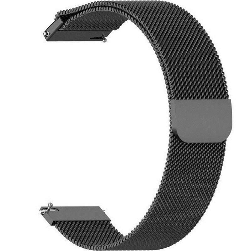 Ремешок BeCover Milanese Style для Samsung Galaxy Watch 46mm/Watch 3 45mm/Gear S3 Classic/Gear S3 Frontier Black (707783)