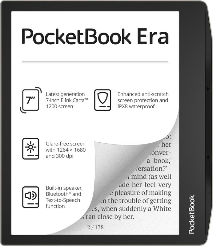 Электронная книга PocketBook 700 Stardust Silver (PB700-U-16-WW)
