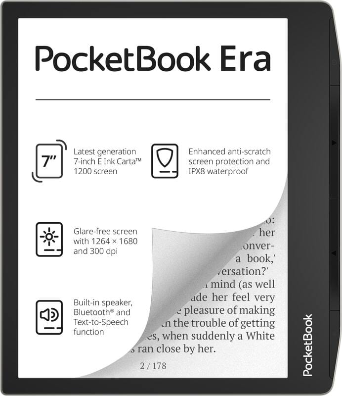 Электронная книга PocketBook 700 Stardust Silver (PB700-U-16-WW)