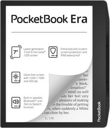 Купить Электронная книга PocketBook 700 Stardust Silver (PB700-U-16-WW) Электронная книга PocketBook 700 Stardust Silver (PB700-U-16-WW)