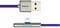 Фото - Кабель Baseus Iridescent Lamp Mobile Game USB3.1-Lightning 1.5A, 1м, Purple (CAL7C-A05) | click.ua