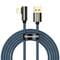 Фото - Кабель Baseus Legend Series Elbow USB-Lightning, 1м, Blue (CACS000003) | click.ua