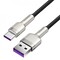 Фото - Кабель Baseus Cafule Metal 66W USB-USB-C, 1м, Black (CAKF000101) | click.ua