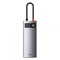 Фото - Концентратор USB-C Baseus Metal Gleam Series 6in1 Gray (CAHUB-CW0G) | click.ua