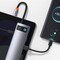 Фото - Концентратор USB-C Baseus Metal Gleam Series 8in1 Grey (CAHUB-CV0G) | click.ua