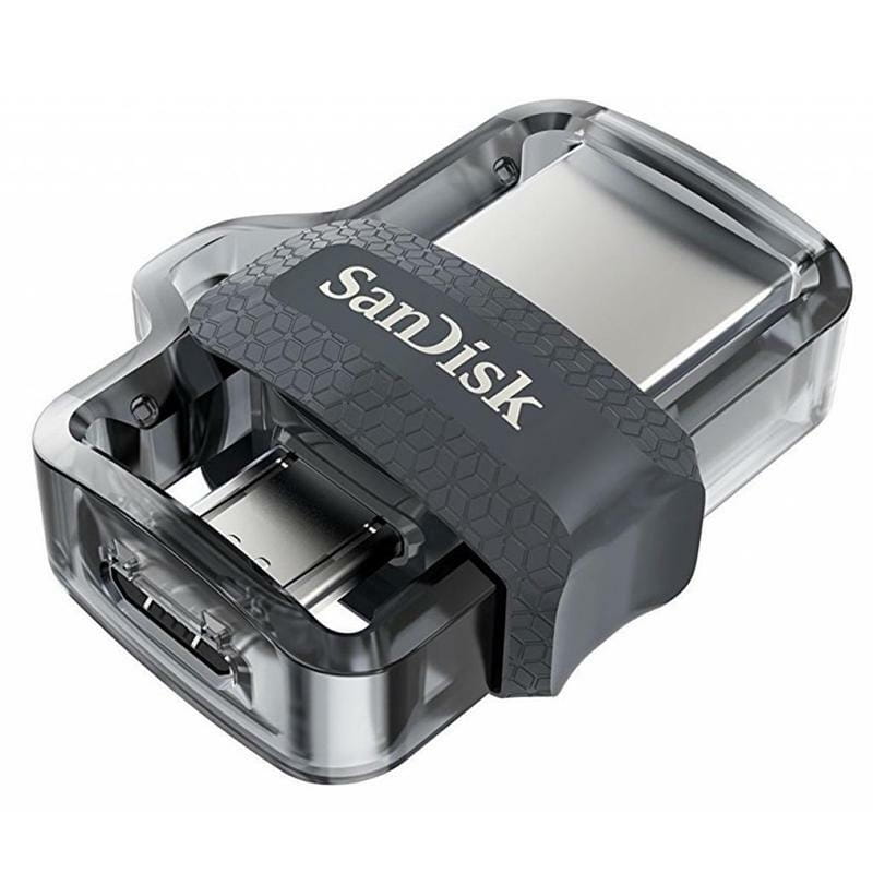 Флеш-накопитель USB3.0 16GB OTG SanDisk Ultra Dual Black (SDDD3-016G-G46)