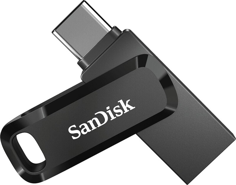 Флеш-накопитель USB 128GB Type-C SanDisk Dual Drive Go Black (SDDDC3-128G-G46)
