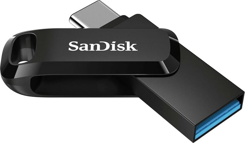 Флеш-накопичувач USB 128GB Type-C SanDisk Dual Drive Go Black (SDDDC3-128G-G46)