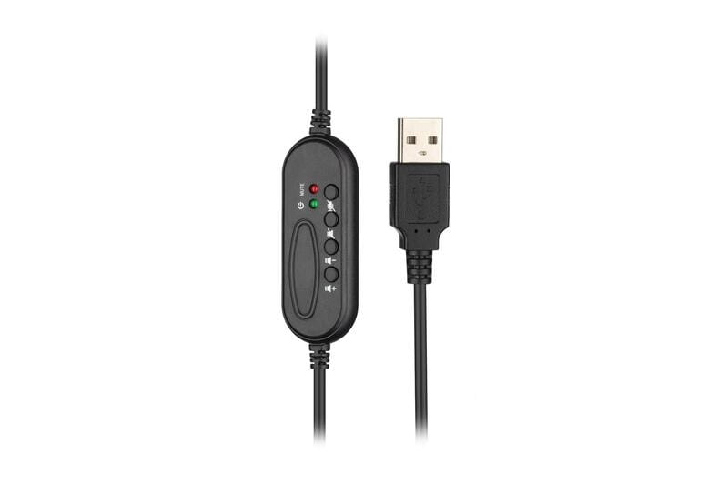 Гарнитура 2E CH13 USB Black (2E-CH13SU)