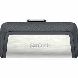 Флеш-накопитель USB3.1 256GB Type-C SanDisk Ultra Dual Silver (SDDDC2-256G-G46)