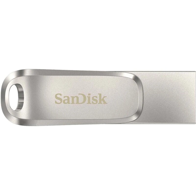 Флеш-накопитель USB 32GB Type-C SanDisk Ultra Dual Luxe Silver (SDDDC4-032G-G46)