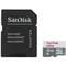 Фото - Карта пам`ятi MicroSDHC 16GB UHS-I Class 10 SanDisk Ultra + SD-adapter (SDSQUNS-016G-GN3MA) | click.ua