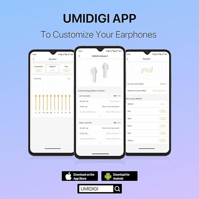Bluetooth-гарнітура Umidigi AirBuds U Red_