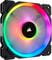 Фото - Вентилятор Corsair LL140 RGB Twin Pack (CO-9050074-WW), 140x140x25мм, 4-pin, чорний | click.ua