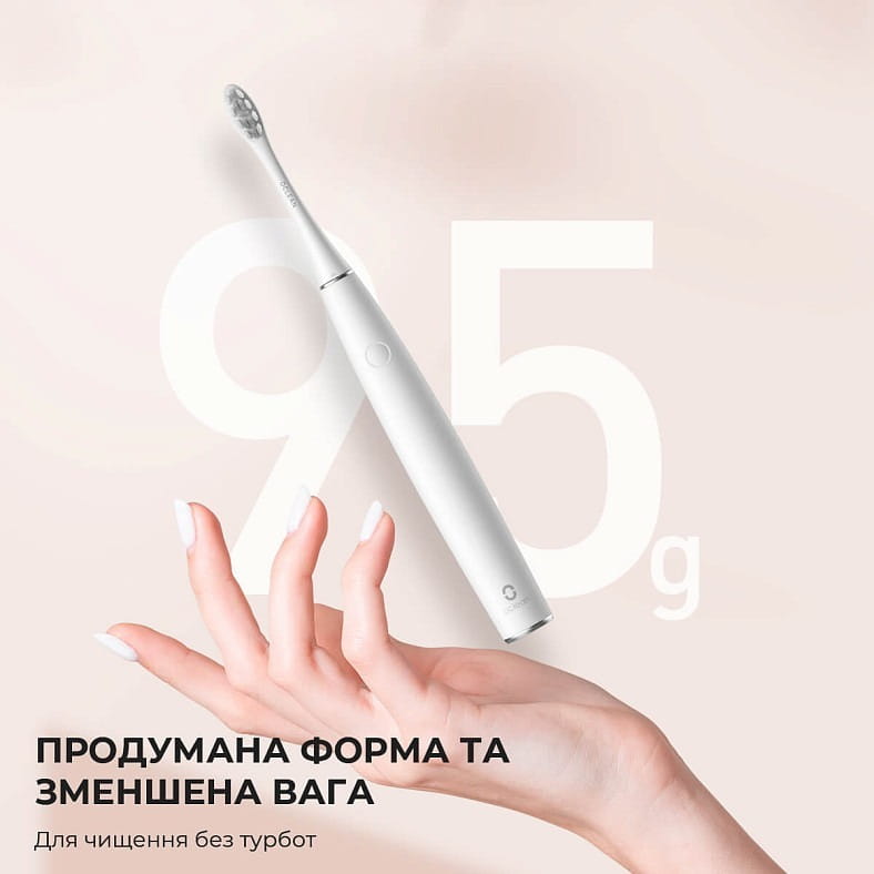 Умная зубная электрощетка Oclean Air 2T Electric Toothbrush White (6970810552324)