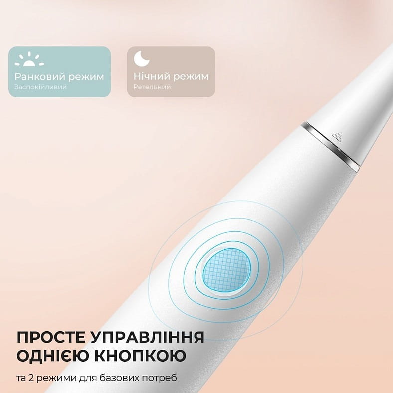 Умная зубная электрощетка Oclean Air 2T Electric Toothbrush White (6970810552324)