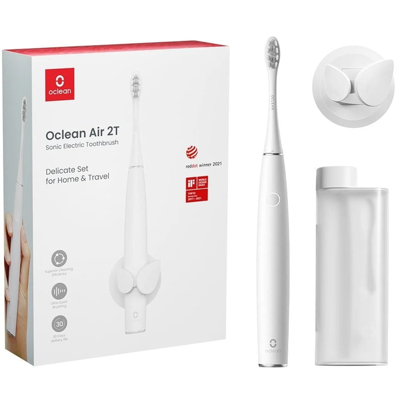 Умная зубная электрощетка Oclean Air 2T Electric Toothbrush White (6970810552324)