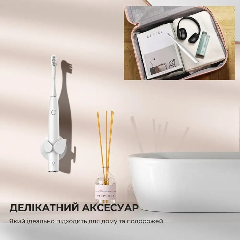 Умная зубная электрощетка Oclean Air 2T Electric Toothbrush White (6970810552324)